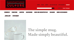 Desktop Screenshot of manufacturedculture.com