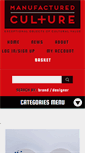 Mobile Screenshot of manufacturedculture.com